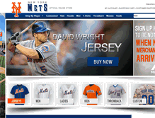 Tablet Screenshot of officialmetsproshop.com